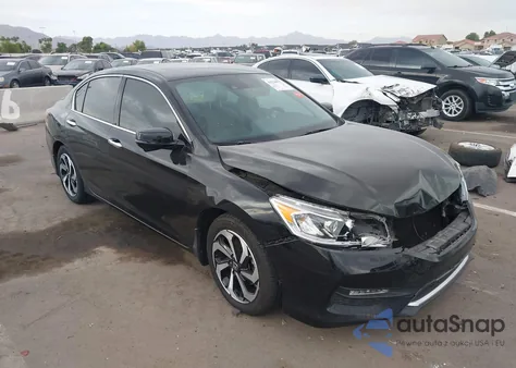 2016 Honda Accord Ex-L V-6 from USA, damaged, VIN 1HGCR3F06GA008606